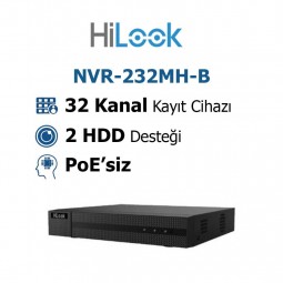 Hilook NVR-232MH-B 32 Kanal Nvr Kayıt Cihazı